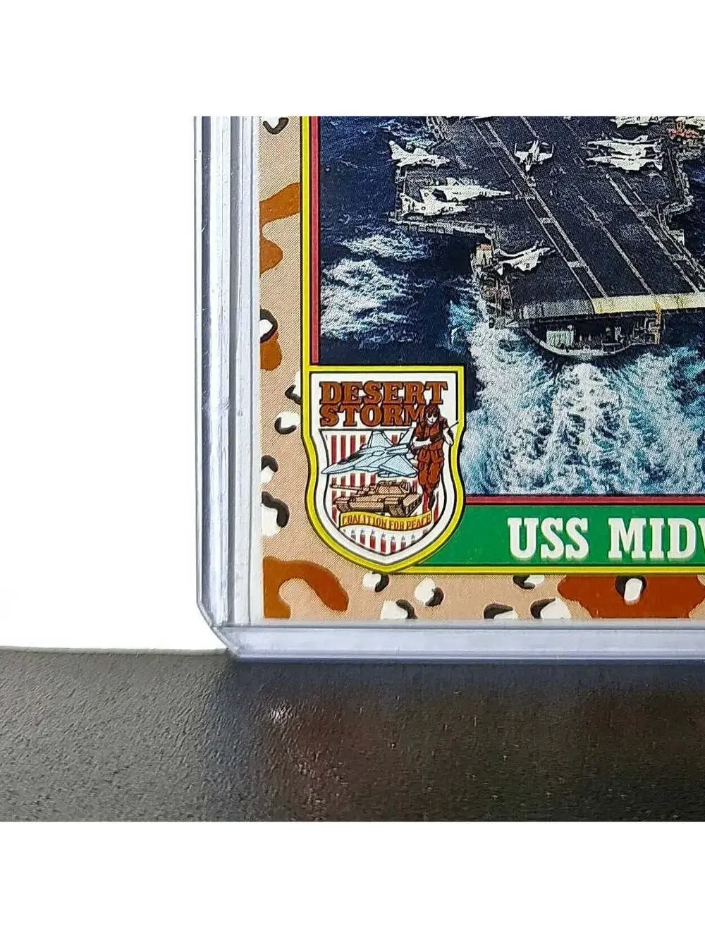 USS Midway 1991 Topps Desert Storm #56 Card